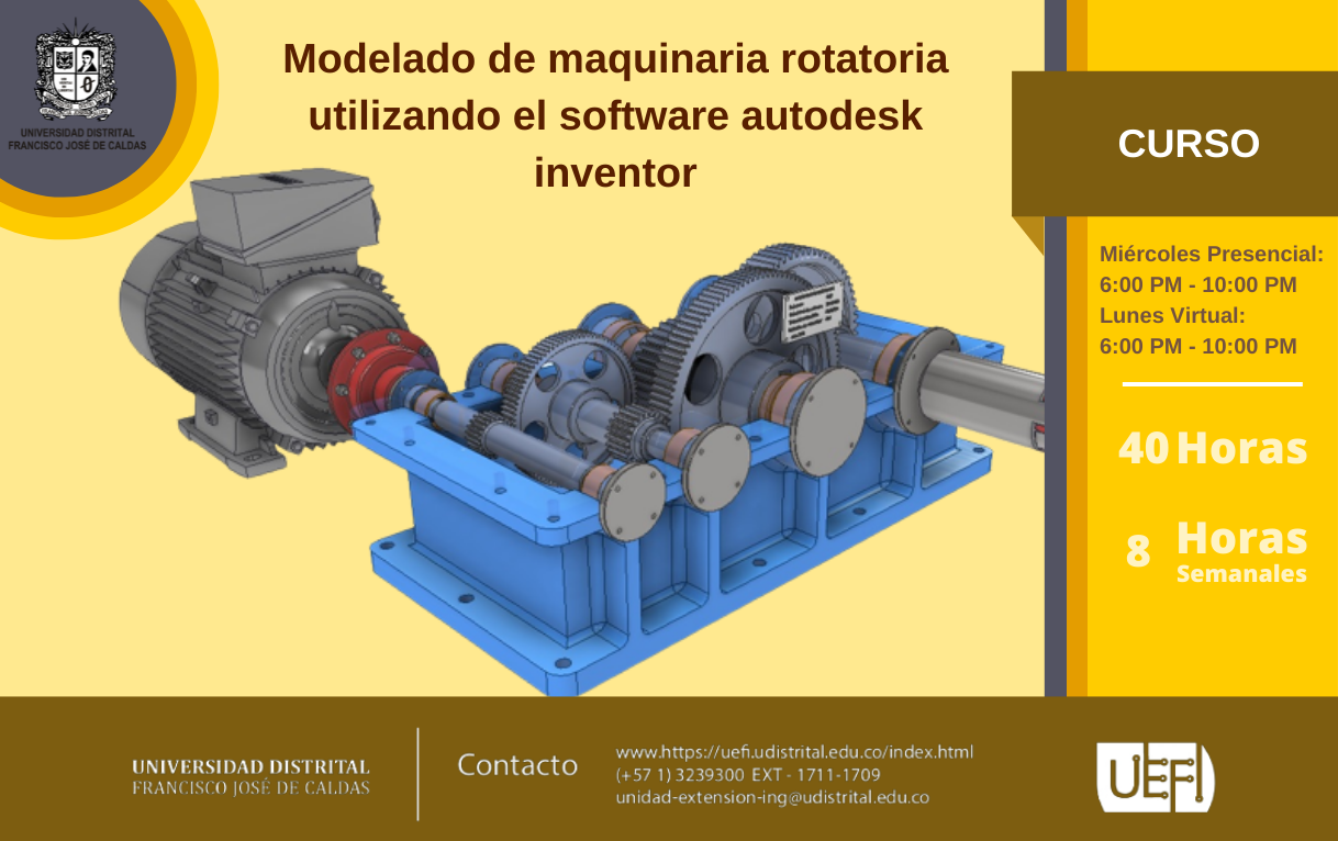 MODELADO DE MAQUINARIA ROTATORIA UTILIZANDO EL SOFTWARE AUTODESK INVENTOR