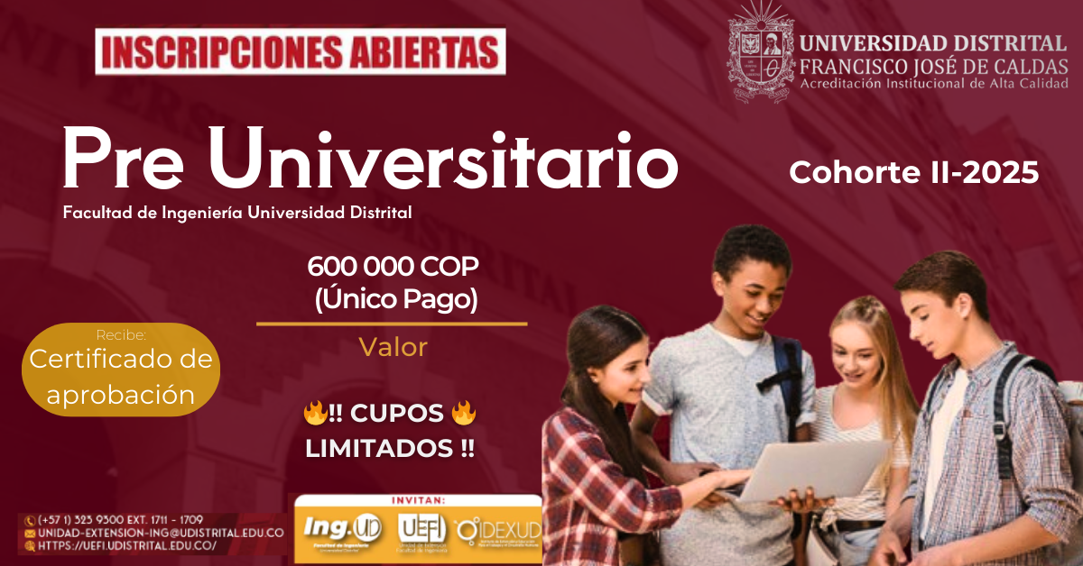 CURSO PREUNIVERSITARIO PARA INGENIEROS 2025 II