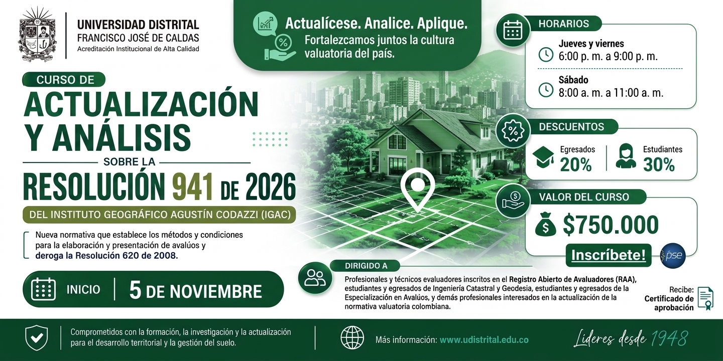 Actualización y análisis de la Resolución 941 de 2026 del IGAC